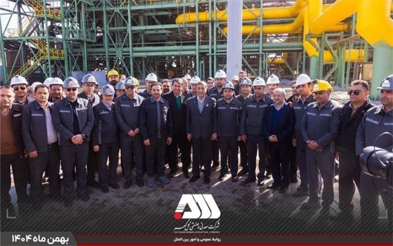 افتتاح ۶ پروژه عظیم صنعتی و آموزشی در منطقه گل‌گهر سیرجان