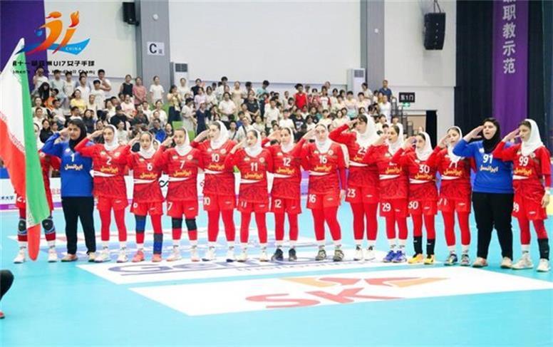 دومین برد آسیایی دختران هندبال ایران