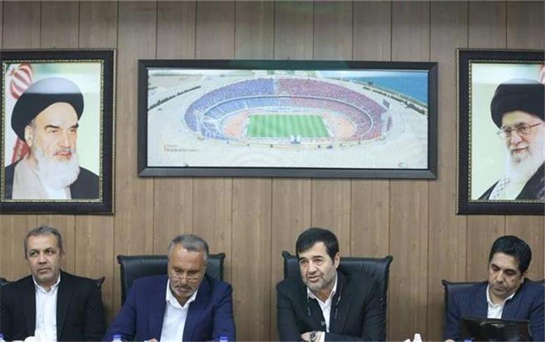 بازدید مسئولان باعث خیر و برکت برای ورزش به ویژه برای بازسازی ورزشگاه آزادی است