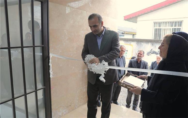 افتتاح ساختمان دهیاری و شورای اسلامی روستای لیجاركی با حضور مدیرعامل سازمان منطقه آزاد انزلی