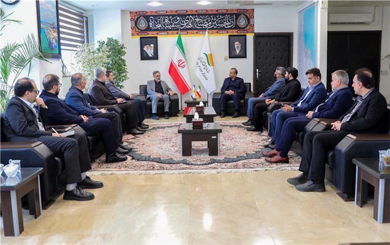 منطقه آزاد انزلی میزبان مدیران ارشد صندوق بازنشستگی سازمان صدا و سیما