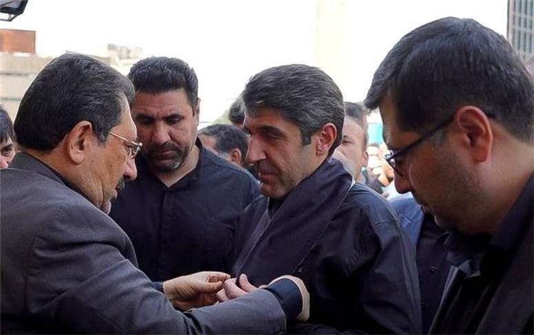 بازدید وزیر صمت از موکب گهرزمین در آیین تشییع باشکوه رهبر شهید
