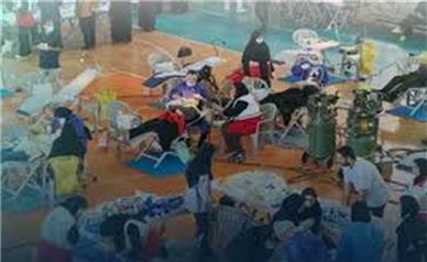 بازدید مسئولان کنگان از اردوی جهادی «الکفیل»؛ تداوم پویش «هزار لبخند» به همت مبین انرژی خلیج فارس