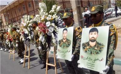 مردم اسلامشهر در بدرقه‌ی فرزندان شهید این شهر حماسه حسینی آفریدند