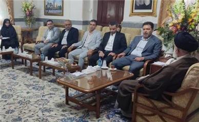 دیدار مدیرعامل آبفای منطقه شش با تولیت آستان مقدس حضرت عبدالعظیم حسنی(ع)